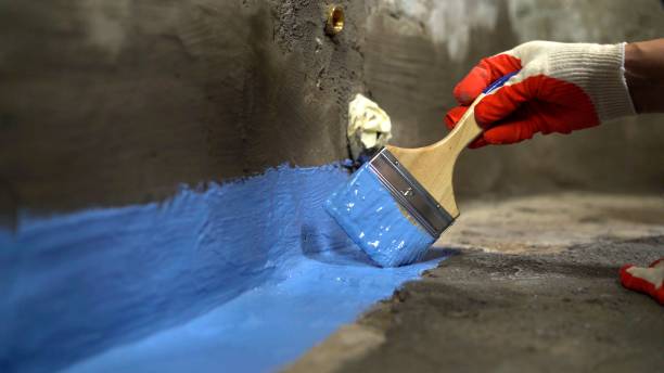 Commercial Interior Drainage System project at a Walnut Grove, GA business property by SJ Waterproofing Pros